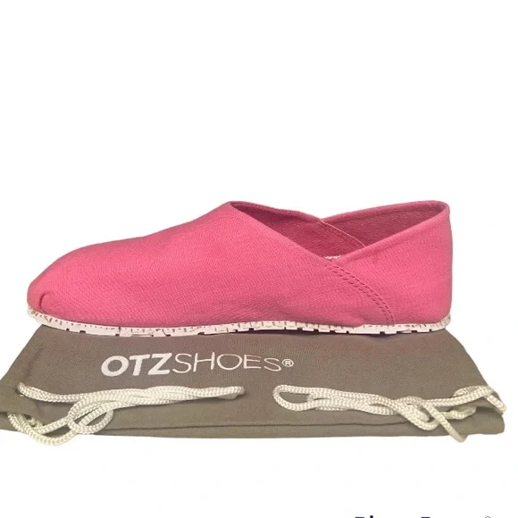 🔥NEW OTZ 300GMS UNISEX LINEN Shoes in Fuchsia (pink) NWT - Picture 2 of 16